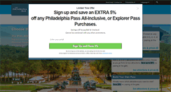 Desktop Screenshot of philadelphiapass.com